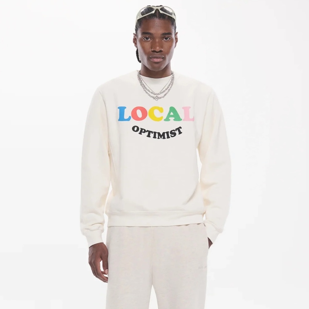 XS - Madhappy - NWT - Cream Local Optimist Crewneck